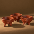 Bowls Large Red Clay Salt Pig from Obakki
