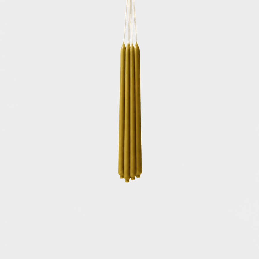 Candles Slim 10" Taper Candle | Green Tea from Obakki