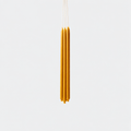 Candles Slim 10" Taper Candle | Natural Beeswax from Obakki