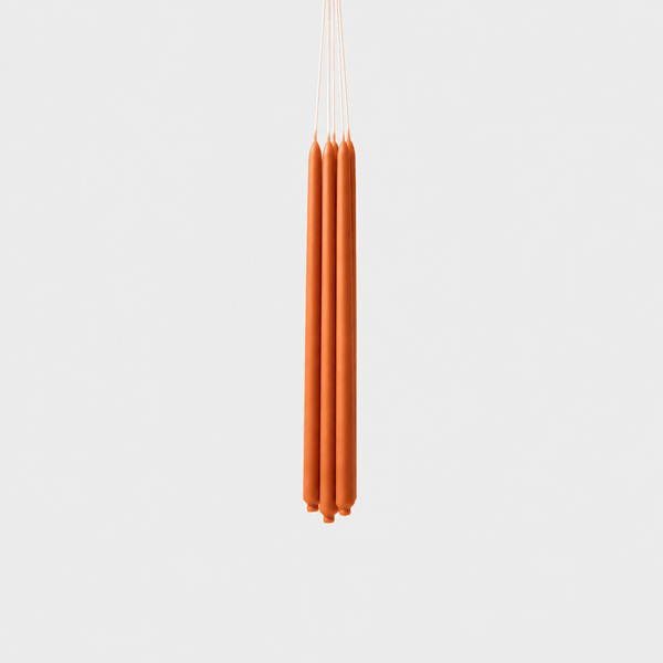 Candles Slim 10" Taper Candle | Paprika from Obakki