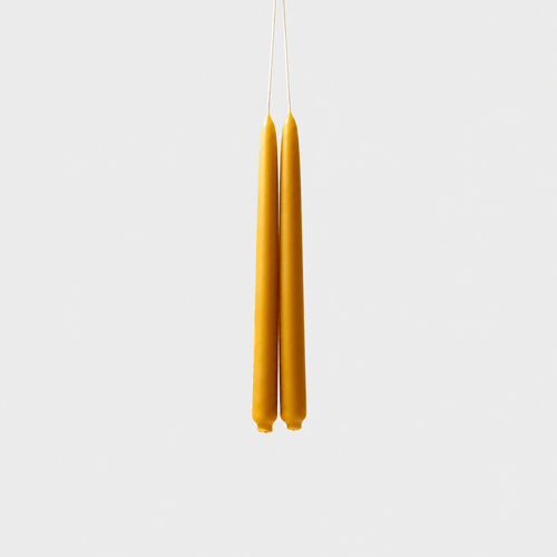 Candles 10" Taper Candles | Natural Beeswax from Obakki