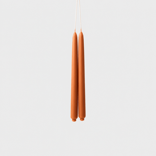 Candles 10" Taper Candles | Paprika from Obakki
