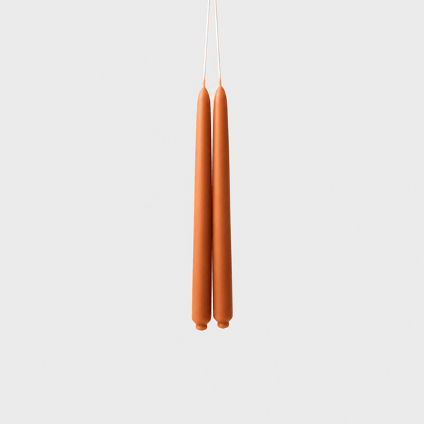 Candles 10" Taper Candles | Paprika from Obakki