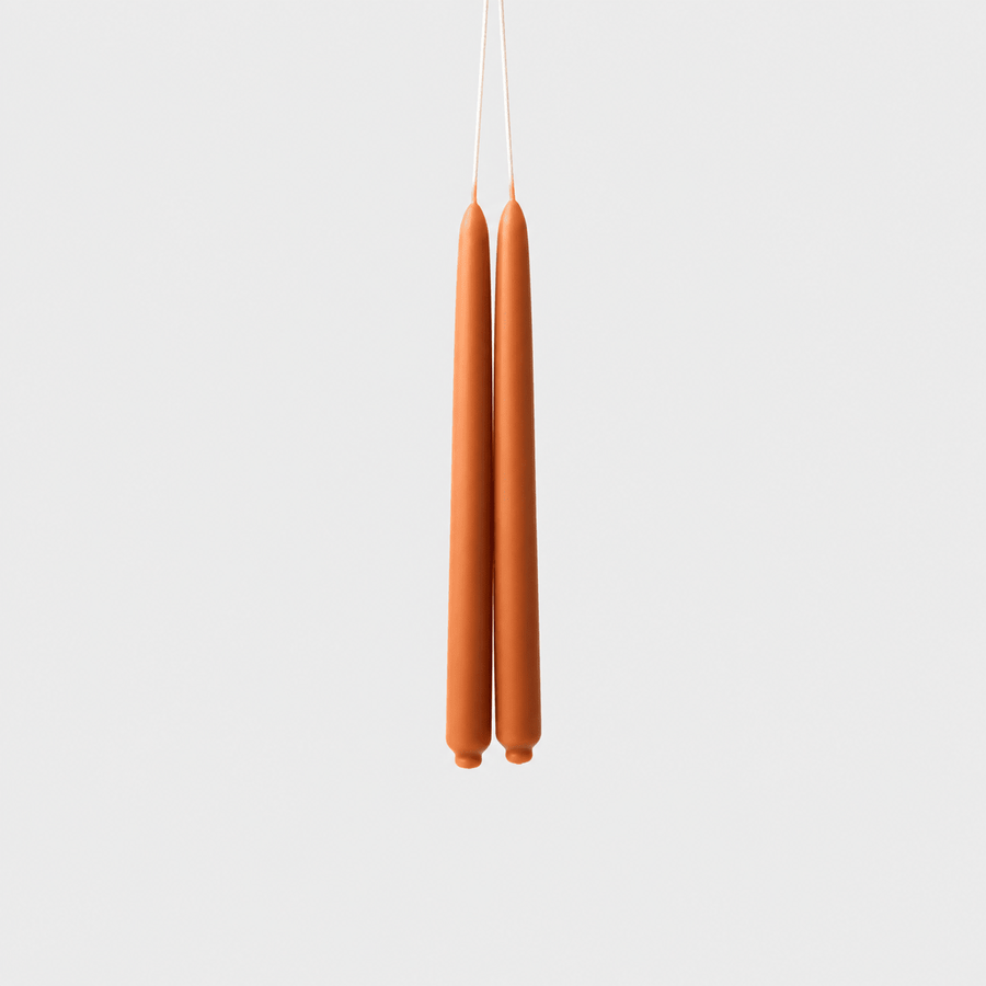 Candles 10" Taper Candles | Paprika from Obakki
