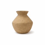 11" Paper Mache Vase | Natura_Design Network Africa_201-50-1983-193SandOS | Obakki