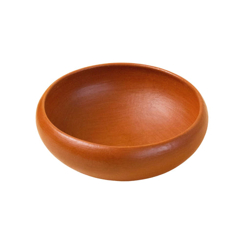 12.5" Red Clay Smooth Bowl Serveware Macrina Obakki