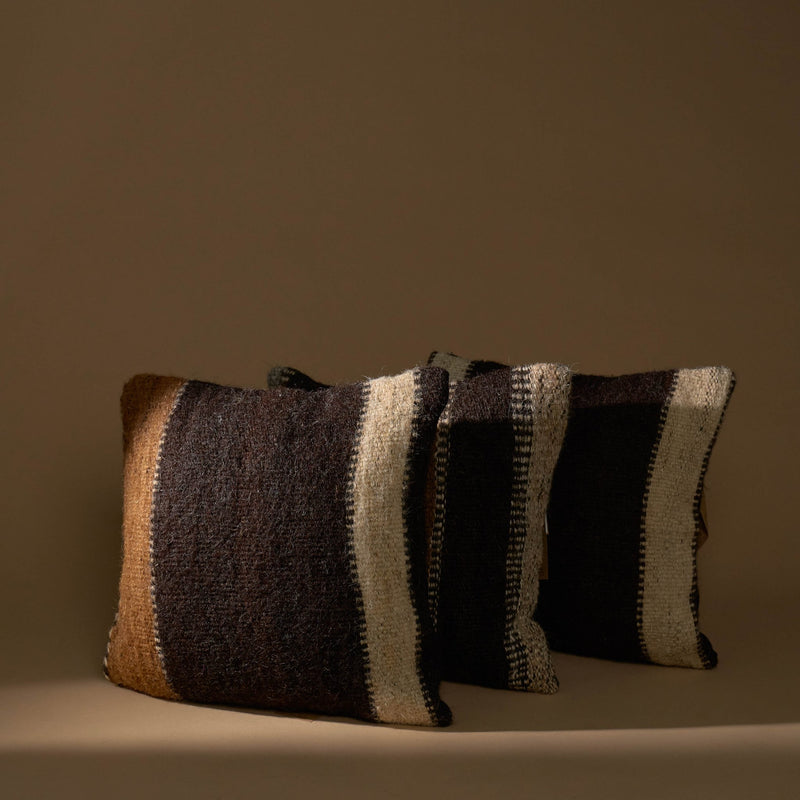 16" Moroccan Wool Cushion Cover - Home Textiles by Weavers of the High Atlas | Obakki