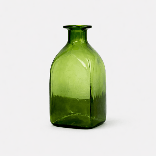Large Square Bottle | Olive_La Soufflierie_201-71-2052-174OliveOS | Obakki