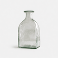 Large Square Bottle | Clear_La Soufflierie_201-71-2056-174ClearOS | Obakki