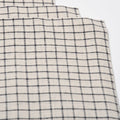 Linen Napkin Set of 4 | Navy Plaid_Fog Linen Work_201-60-2176-073Navy / IvoryOS | Obakki