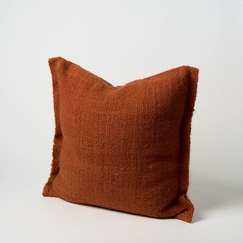 22" Siroua Wool Cushion Cover - Home Textiles by Weavers of the High Atlas | Obakki