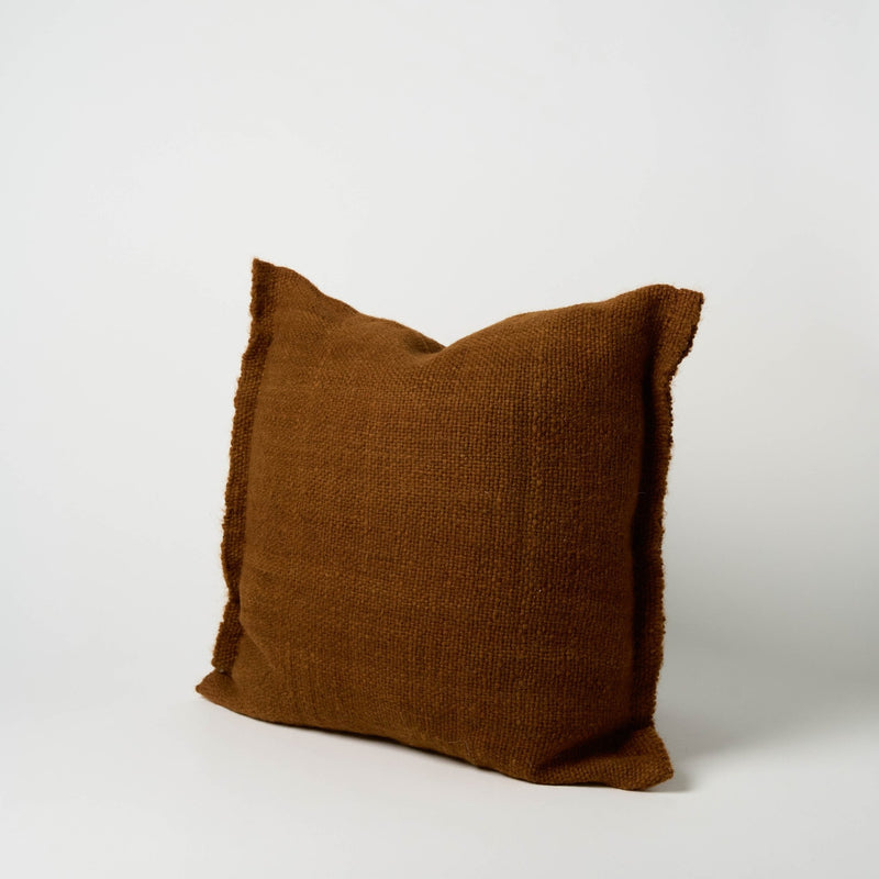 22" Siroua Wool Cushion Cover - Home Textiles by Weavers of the High Atlas | Obakki