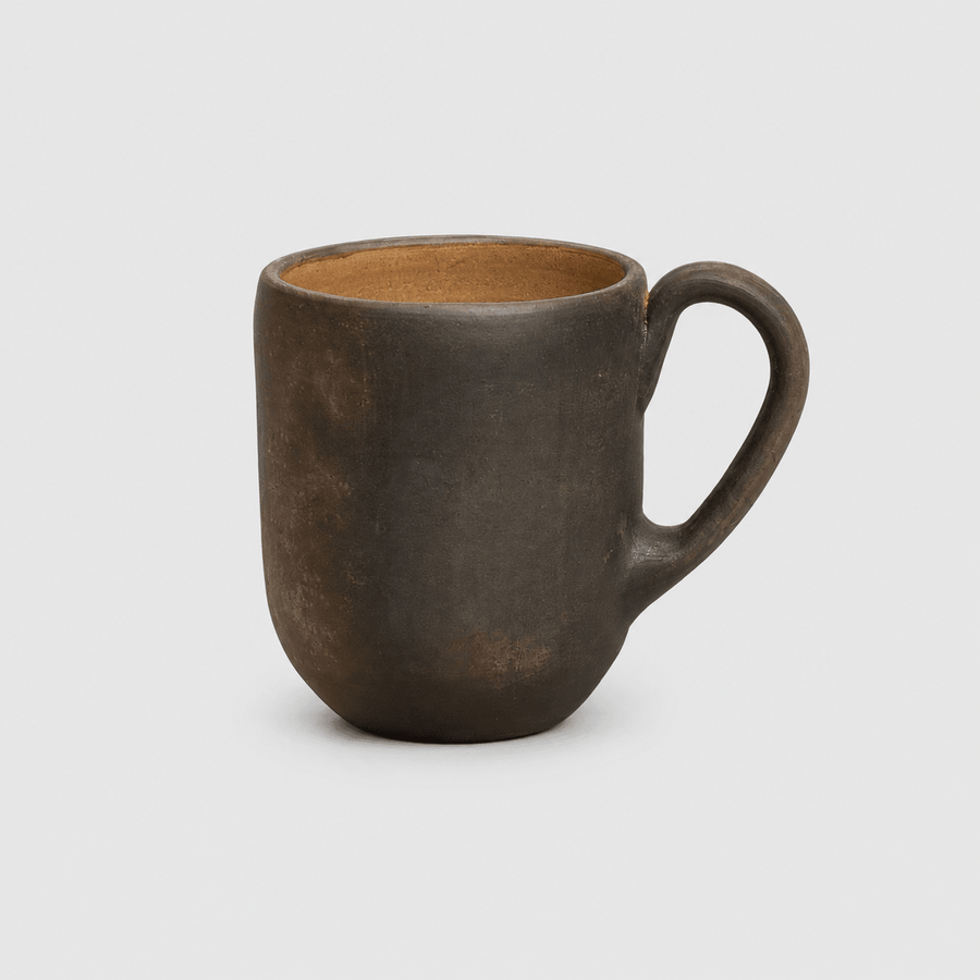 Drinkware Oaxacan Clay Mug | Onyx from Obakki