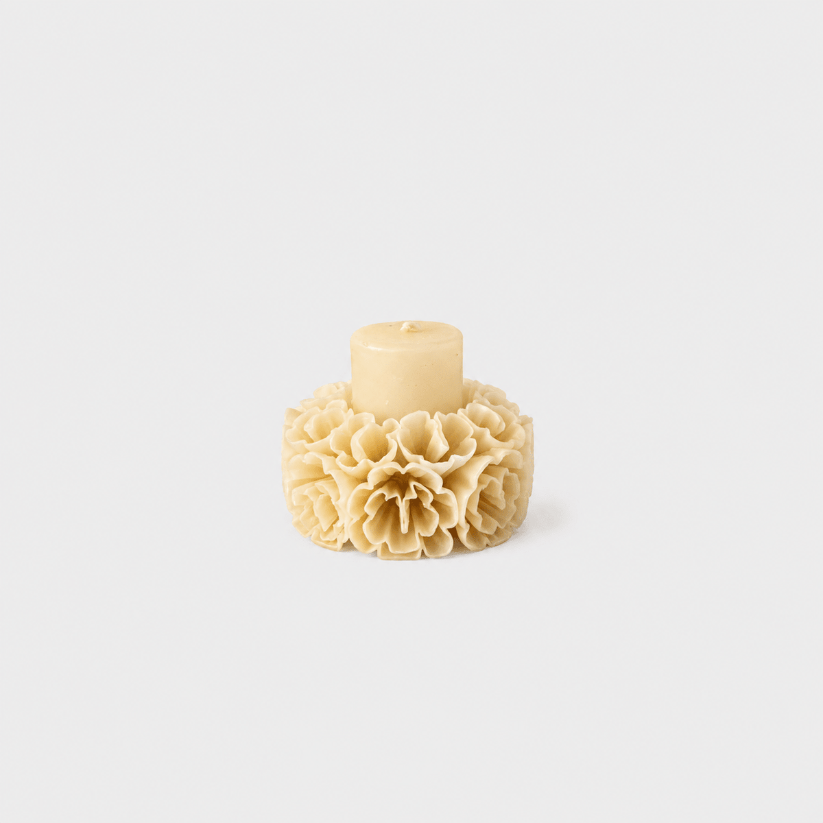Candles Medium Skirted Candle | Ivory from Obakki
