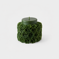 Large Skirted Candle | Green