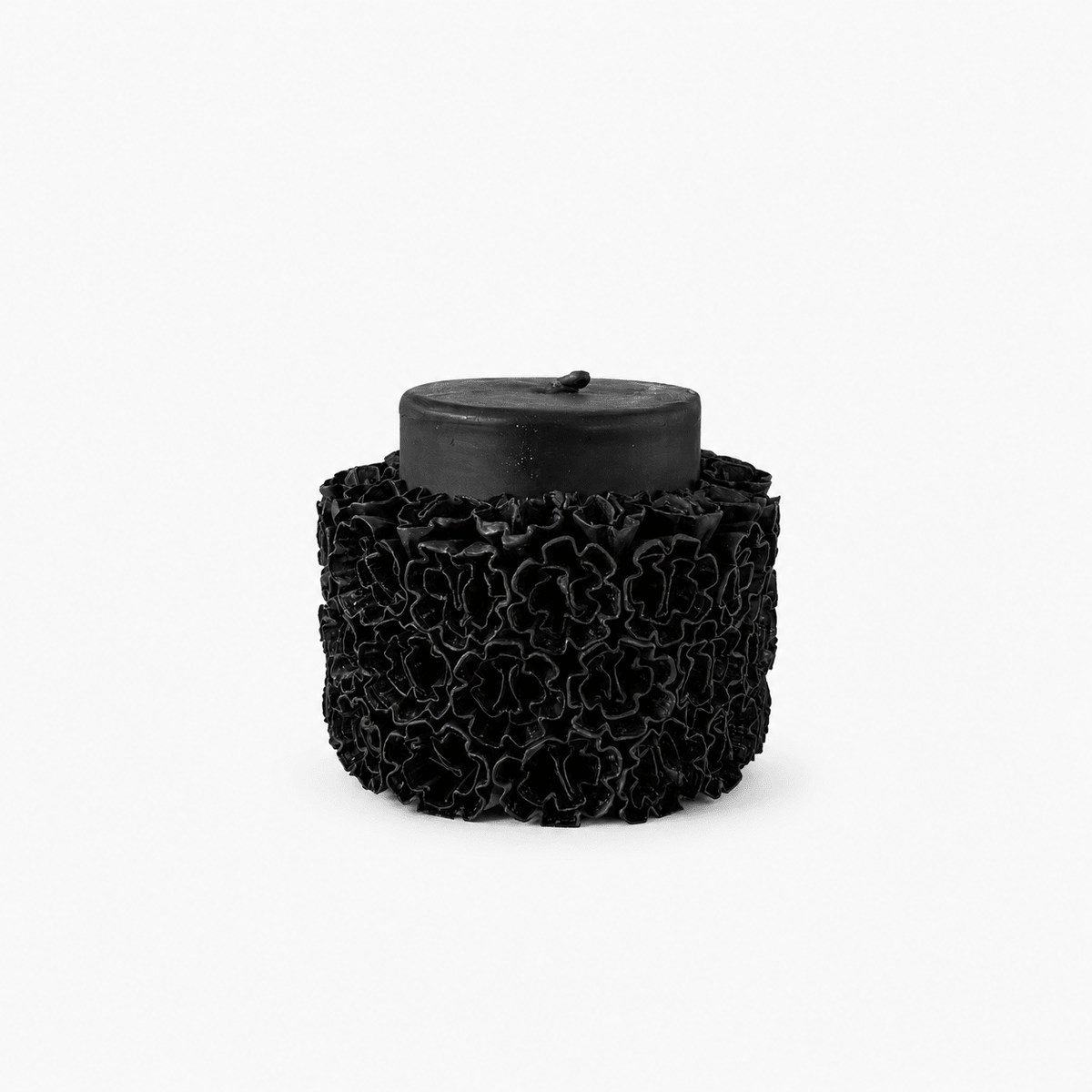 Candles Large Skirted Candle | Black from Obakki