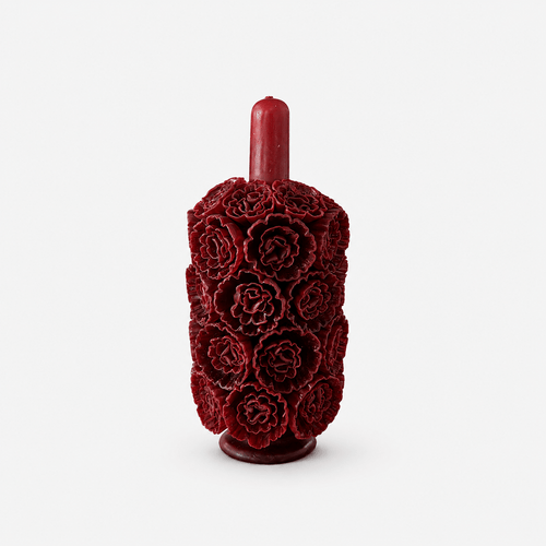 Candles Tall Skirted Candle | Red from Obakki