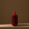 Tall Skirted Candle | Red