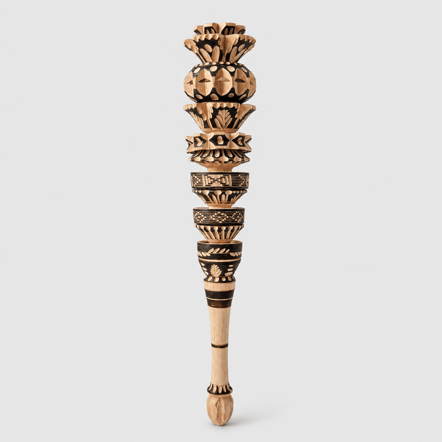 Drinkware Ceremonial Molinillo Chocolate Spinner | L from Obakki