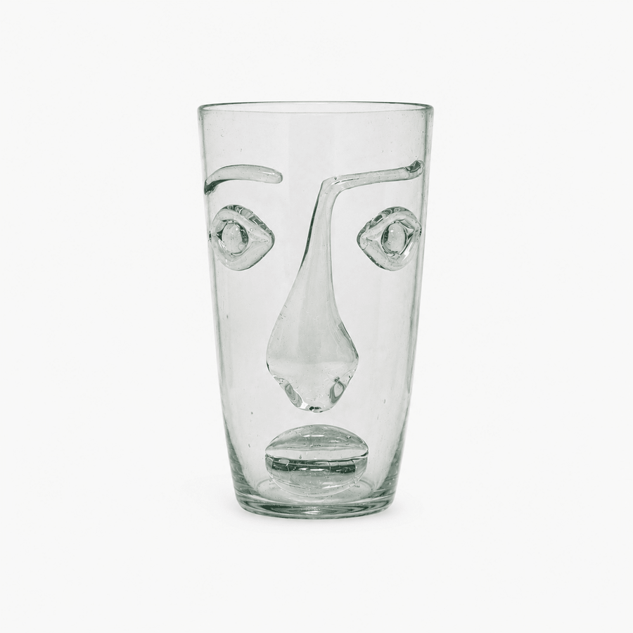Vases Face Vase | Clear from Obakki