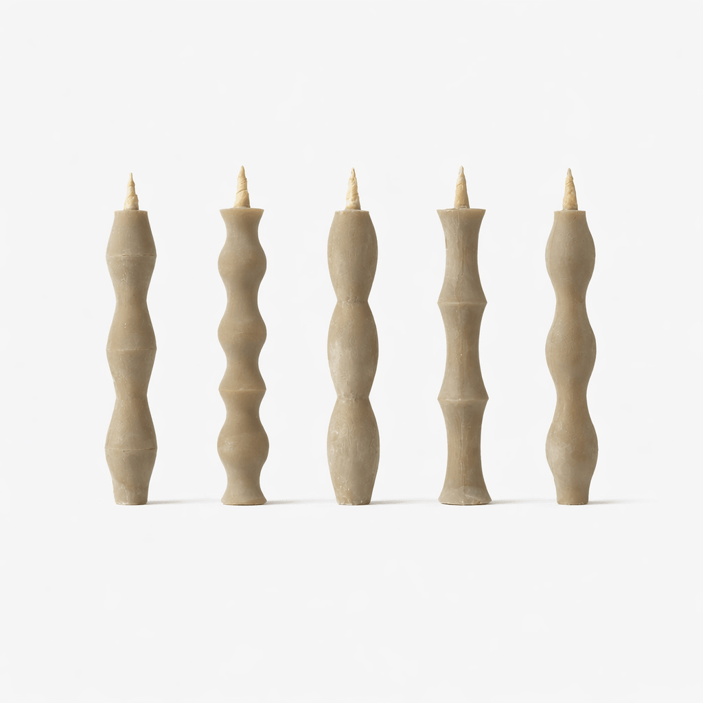 4" Totem Candles Set 5
