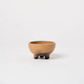 5" Oaxacan Clay Footed Bowl_Rufina_201-74-1778-169NaturalOS | Obakki