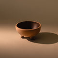 5" Oaxacan Clay Footed Bowl_Rufina_201-74-1778-169NaturalOS | Obakki