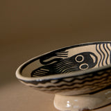 5.5" Michoacan Art Dish | Lagartija Serveware Manuel Morales Gámez Obakki