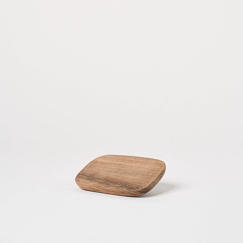 6.5" Rectangular Walnut Tray - Serveware by Lahcen | Obakki