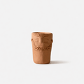 7" Tall Dreaming Terracotta Vessel | Male_Jose Garcia_201-72-1469-167CLAYOS | Obakki