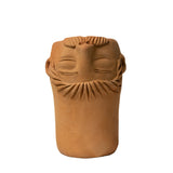 7" Tall Dreaming Terracotta Vessel | Male Vases Jose Garcia Obakki