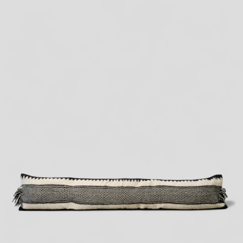 72.5x14" Siroua Wool Cushion Cover - Home Textiles by Weavers of the High Atlas | Obakki