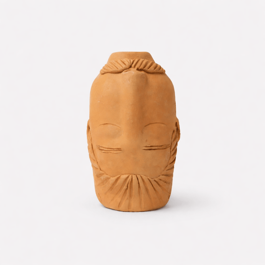 7.5" Dreaming Terracotta Bud Vessel | Male_Jose Garcia_201-72-1465-167CLAYOS | Obakki