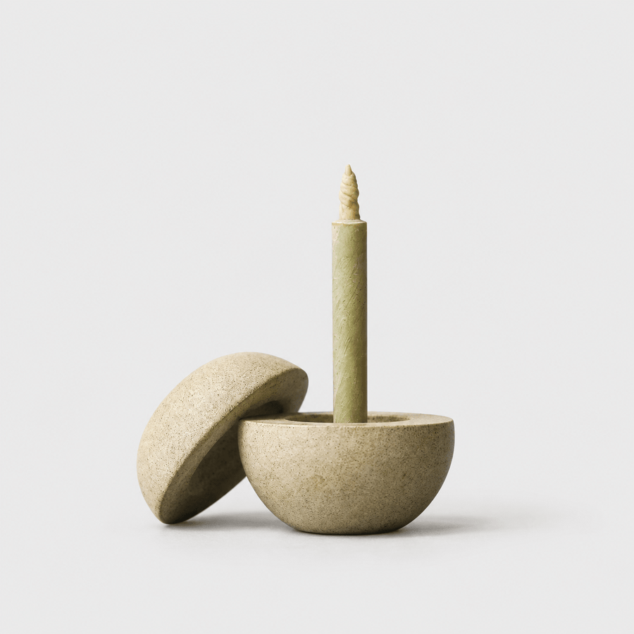Candle Holders Kodama Candle and Incense Holder from Obakki