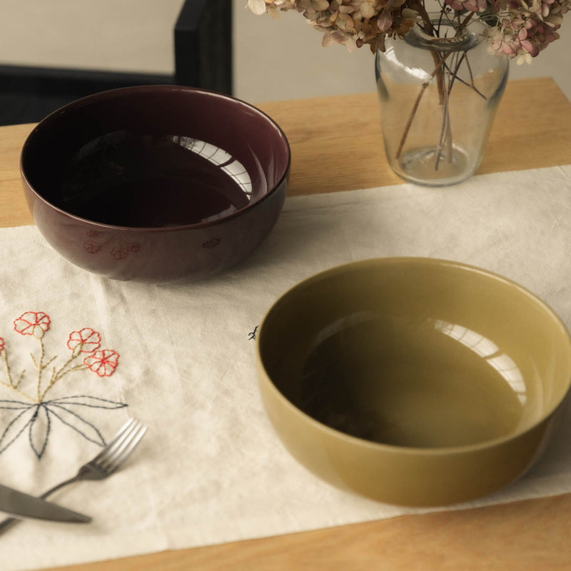 9.5" Deep Serving Bowl - Bowls by R+D.Lab | Obakki