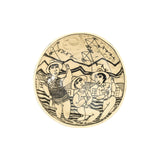 9.5" Michoacan Art Bowl | Pescadores Serveware Manuel Morales Gámez Obakki