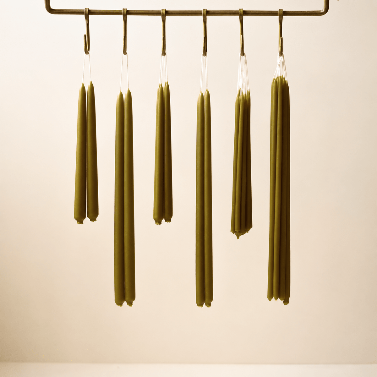 Candles 10" Taper Candles | Green Tea from Obakki