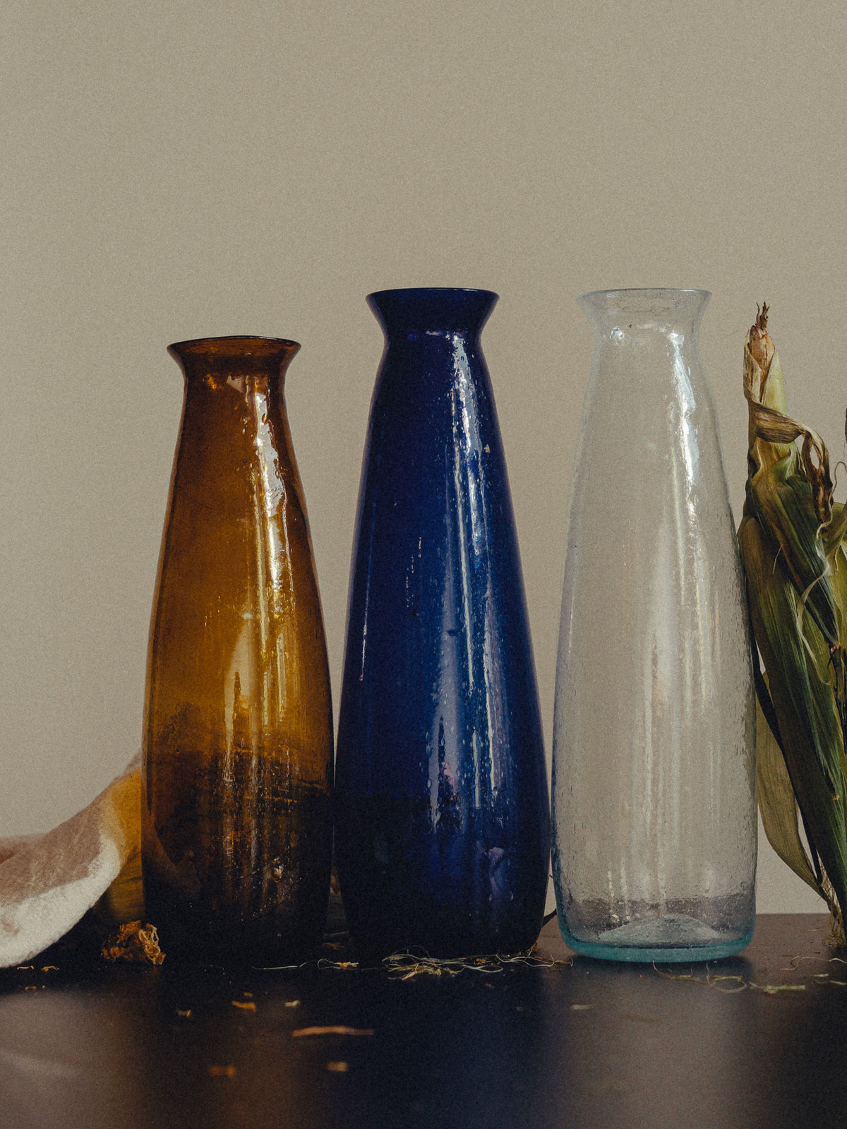 Recycled Glass Rounded Tumblers