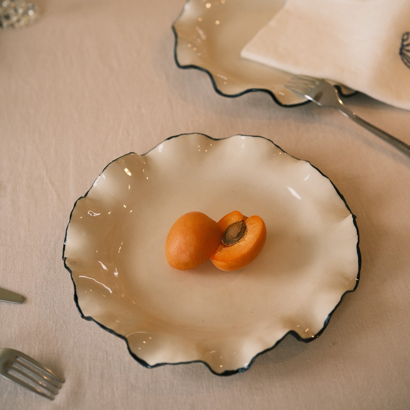 Ruffle Diner Plate