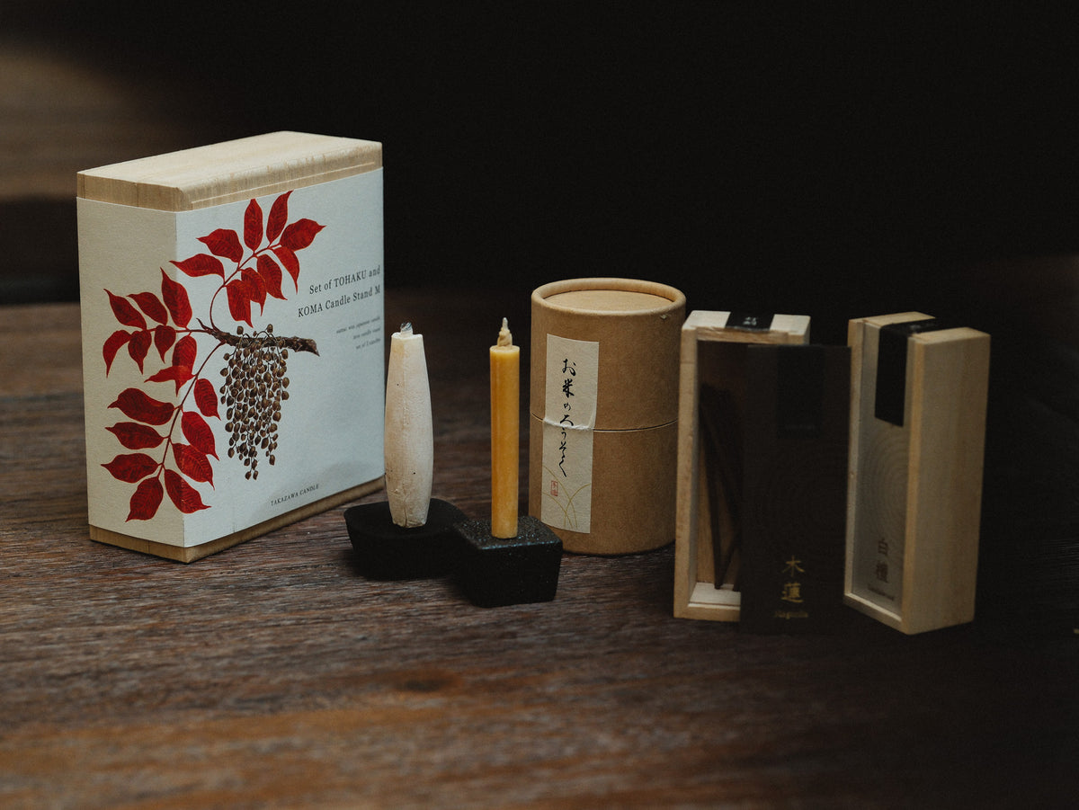 JAPANESE CANDLES & INCENSE
