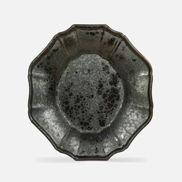 8.75" Kessho Fleur Plate | Gold