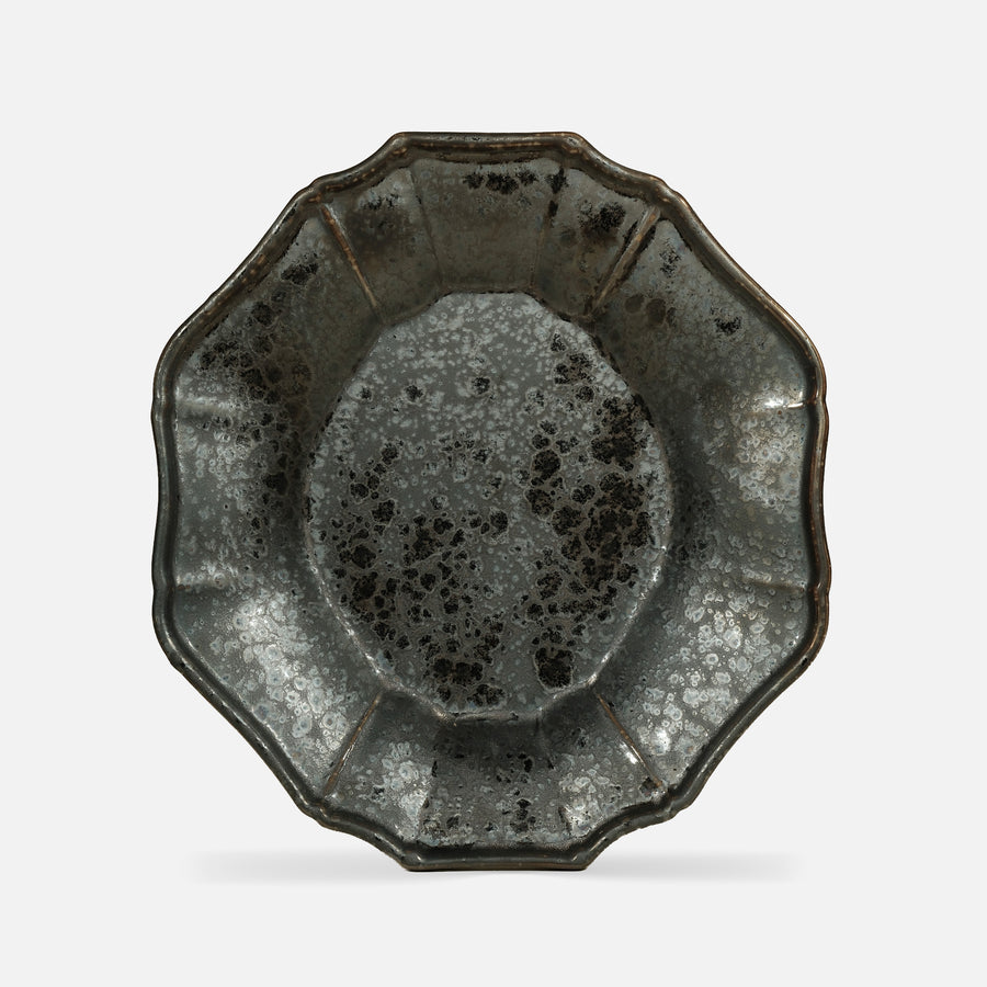 8.75" Kessho Fleur Plate | Gold