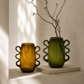 Vases Mcharazo Glass Vase | Green from Obakki