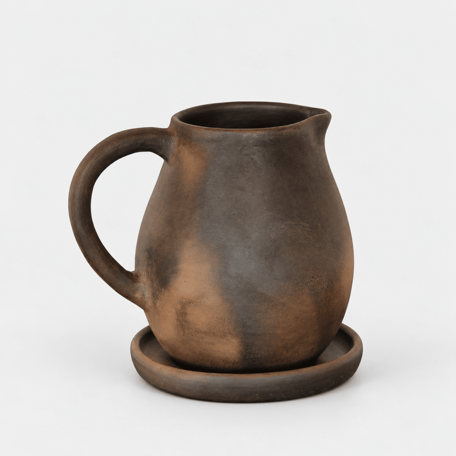 Drinkware Sets Oaxacan Pitcher Set | Onyx from Obakki