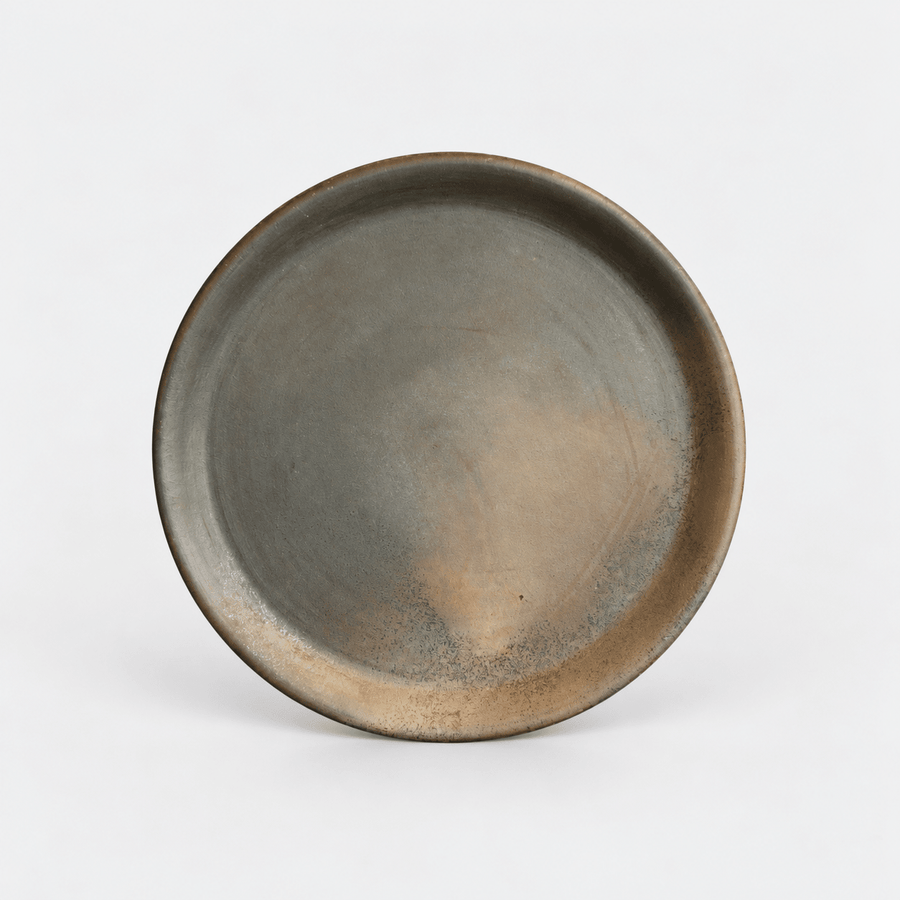 Plates 11.5" Oaxacan Clay Plate | Onyx from Obakki