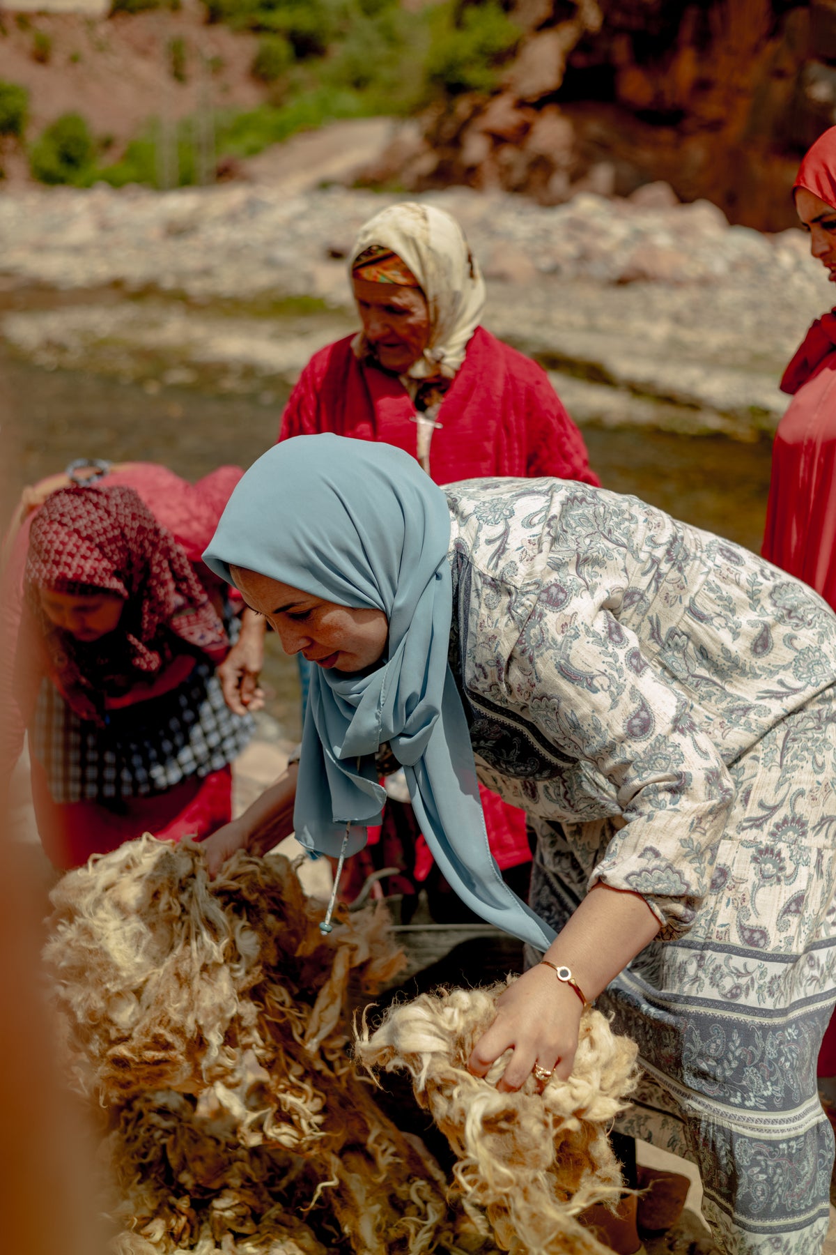 <p>THE WEAVERS OF THE HIGH ATLAS</p>