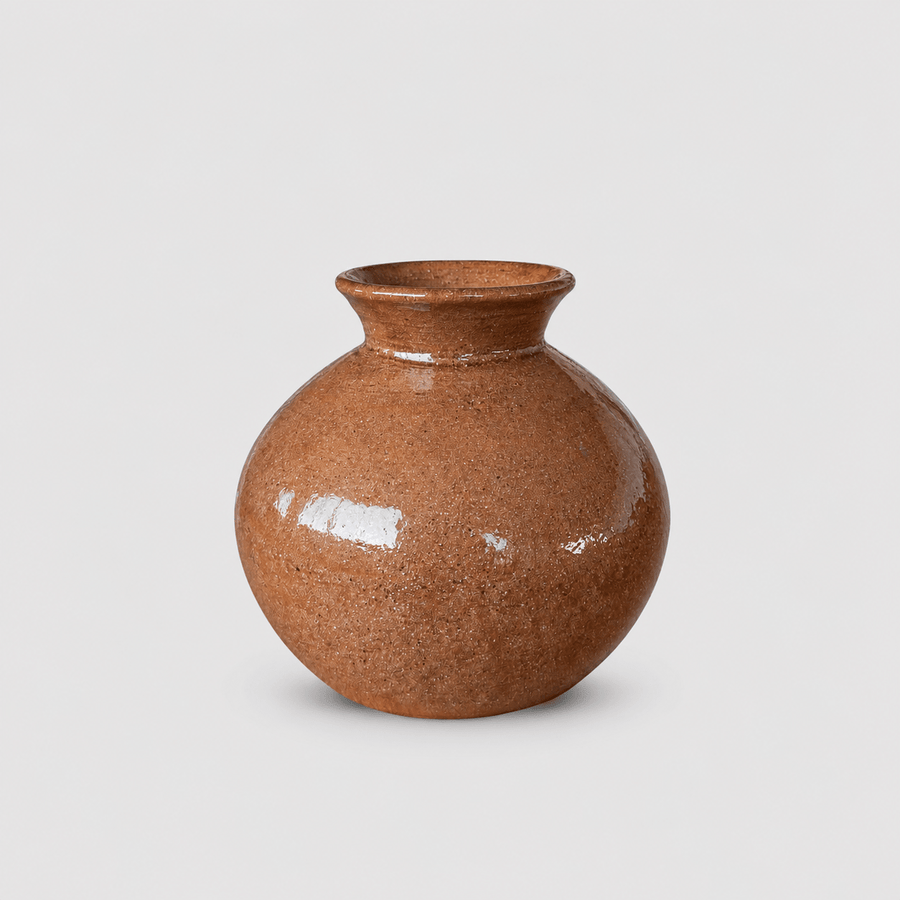 Vases Glazed Cantaro Vase | Rust from Obakki