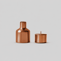 Celeste Copper Candle Holder