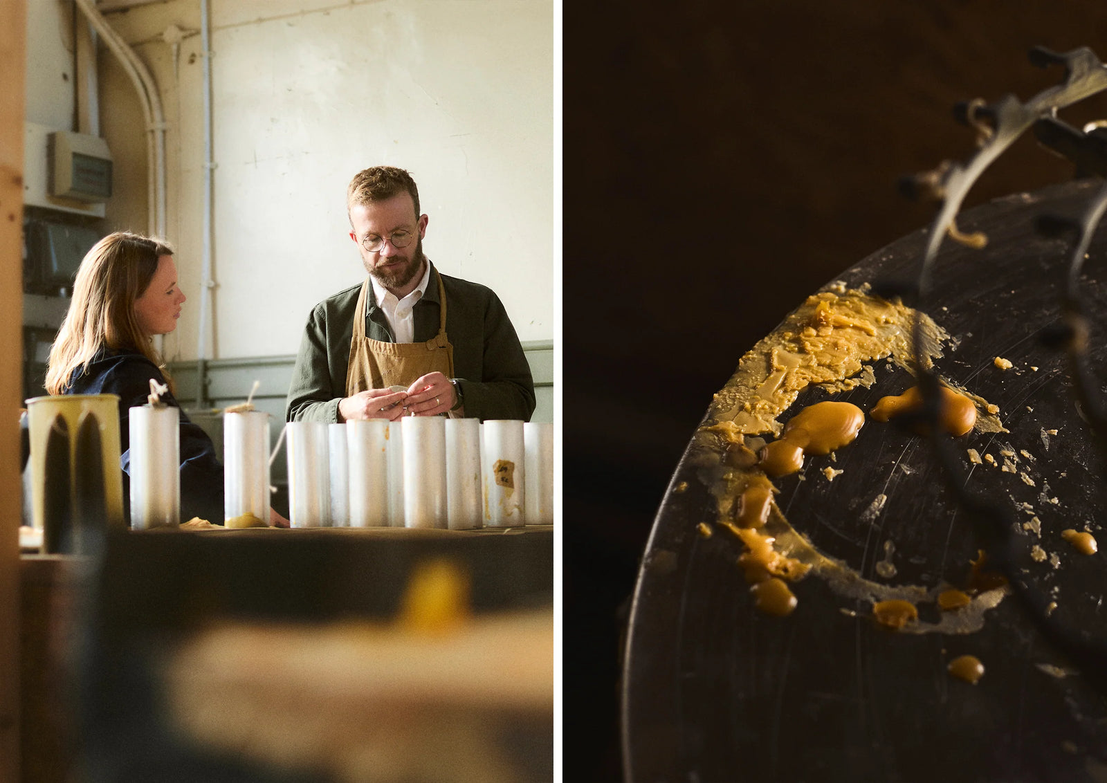 Certified Organic Beeswax Candles by Fraser + Chloë Malyk