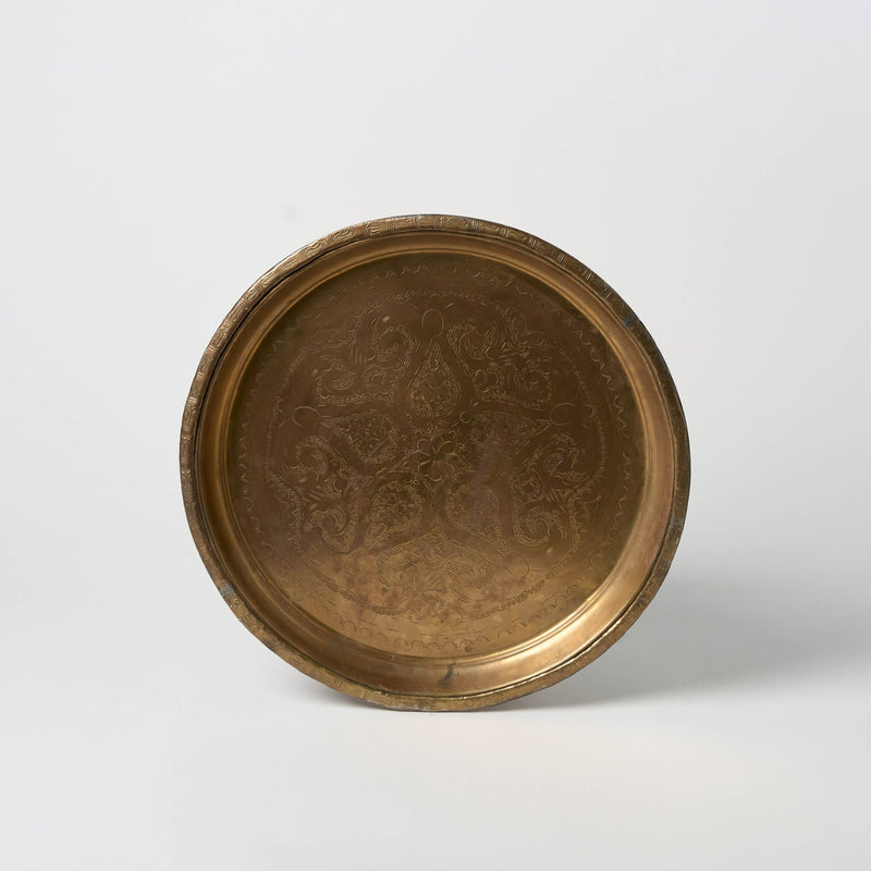 Antique Bronze Serving Tray | III - Serveware by Said at Alcantara - Frederic | Obakki